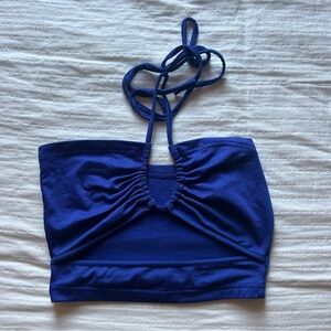 Blue Small Going Out Top